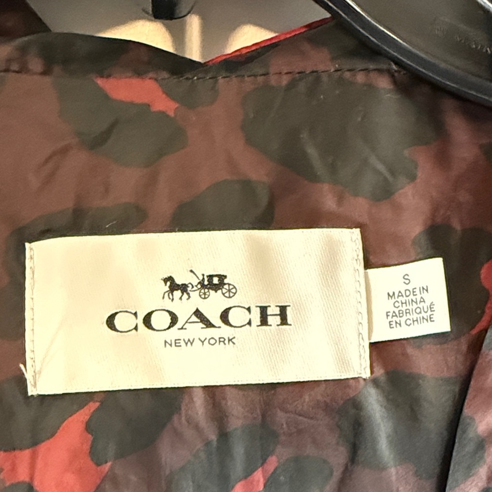 Coach Cherry Red Puffer Jacket - image 7